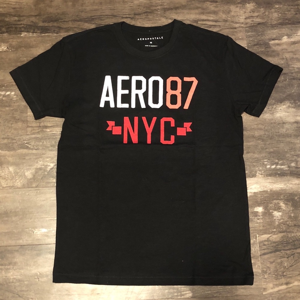 Men’s NEW Aeropostale Tee (Black)